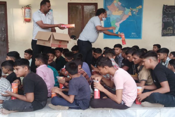 Made donations to SEWA communities, focusing on youth empowerment and uplifting underprivileged societies. Made donations to SEWA communities, focusing on youth empowerment and uplifting underprivileged societies.