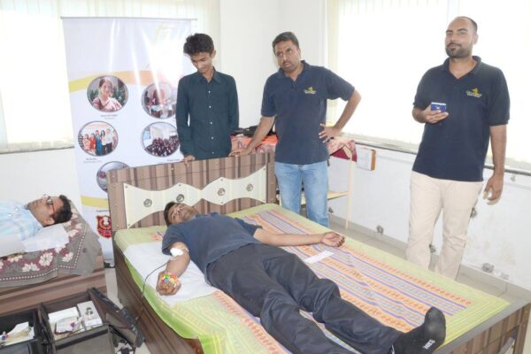 Organized blood donation camps by partnering with hospitals and healthcare organizations to replenish blood banks. Organized blood donation camps by partnering with hospitals and healthcare organizations to replenish blood banks.